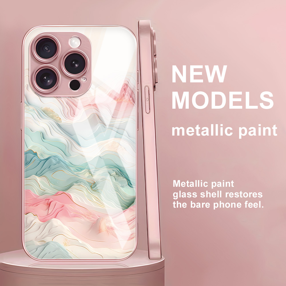 Phone Cases For Samsung S21 5G - Gehärtetes Glas Handyhülle für Samsung Galaxy