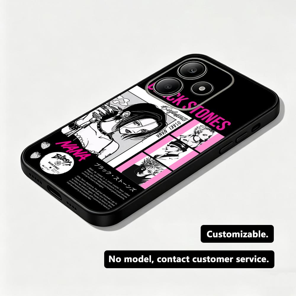 Phone Cases Anime - Mädchen Nana cooles Anime-Mode-Design Ins Handyhülle
