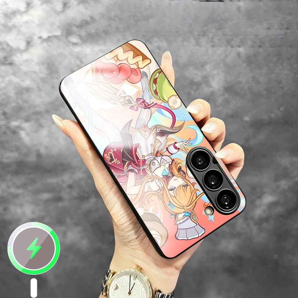 Phone Cases Anime - Genshin Impact Niedliche Anime-Mädchen Escoffier Handyhülle