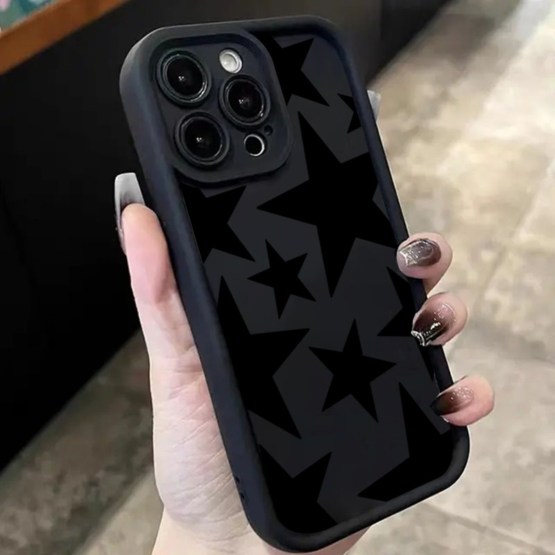 Phone Cases Xiaomi - Black Star Design Handyhülle für Xiaomi