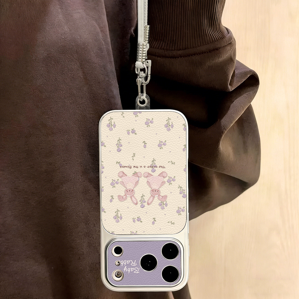 Niedliche Rubbit PU-Leder-Hand – Phone Cases Leather Bewertung und Preis
