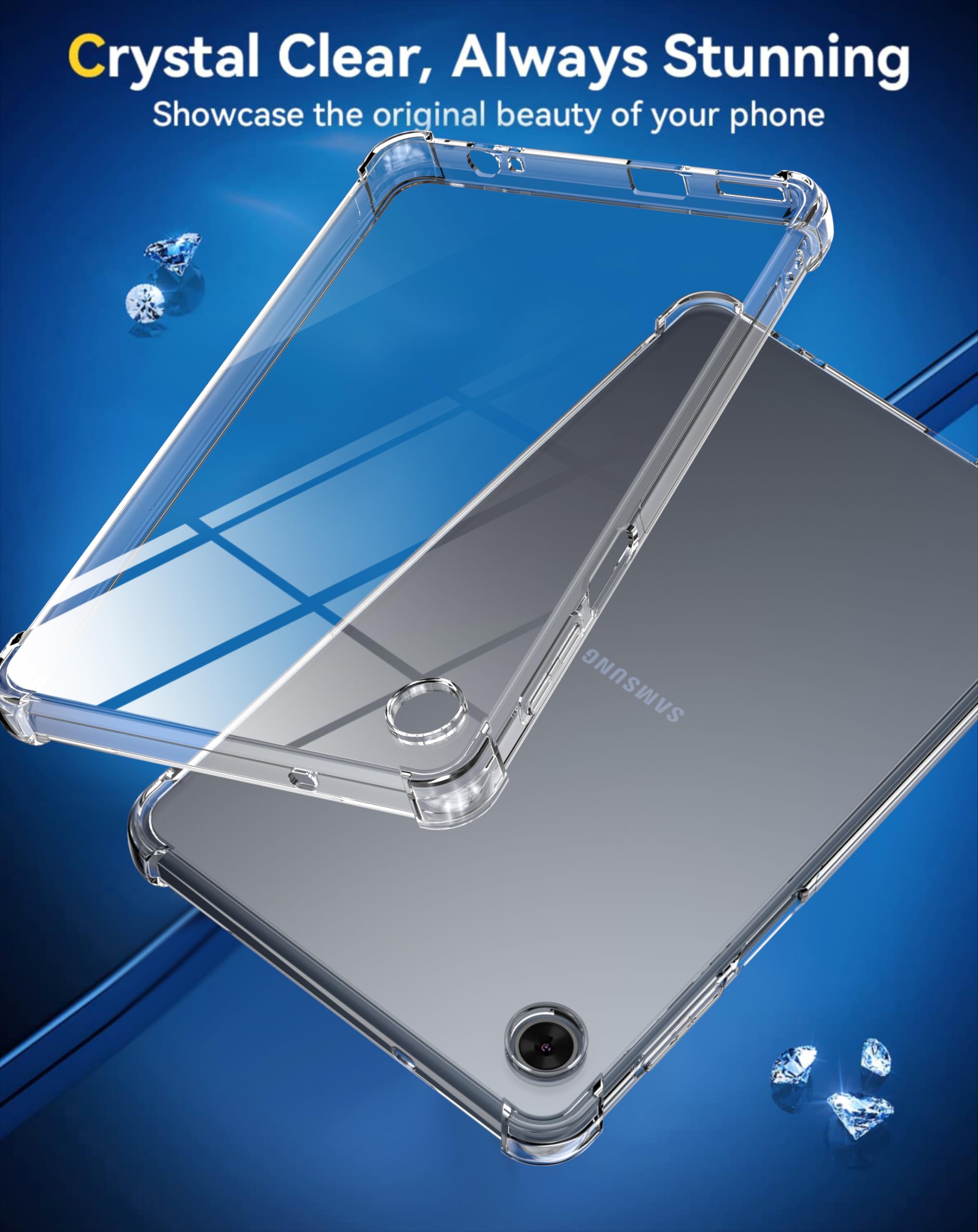 Für Samsung Galaxy Tab A9 8,7  – Transparent Thin Case Bewertung und Preis