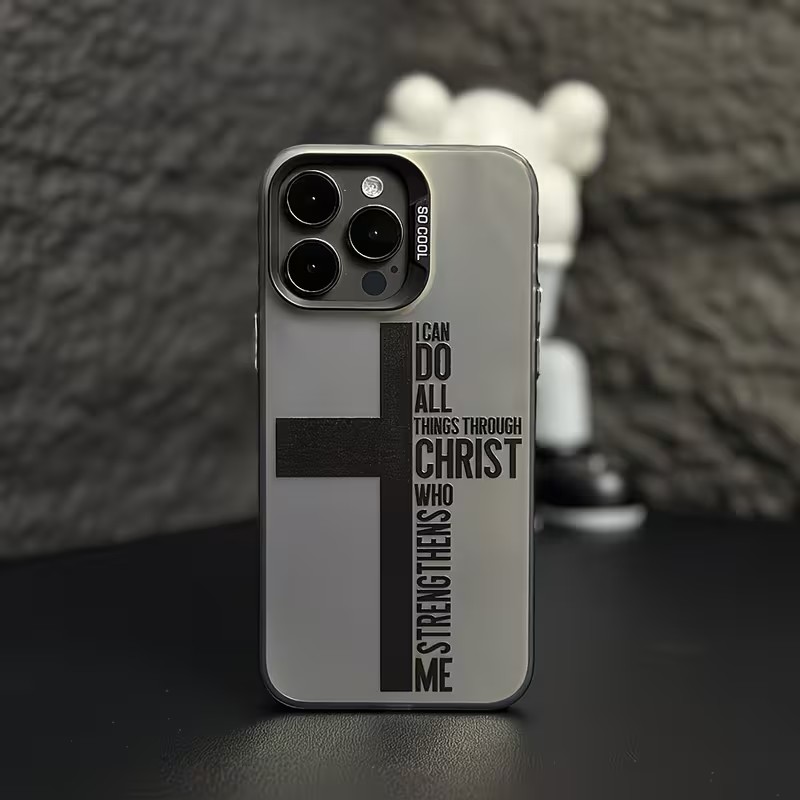Anti-Fingerabdruck-Kreuz-Bibel – Phone Cases Apple Bewertung und Preis