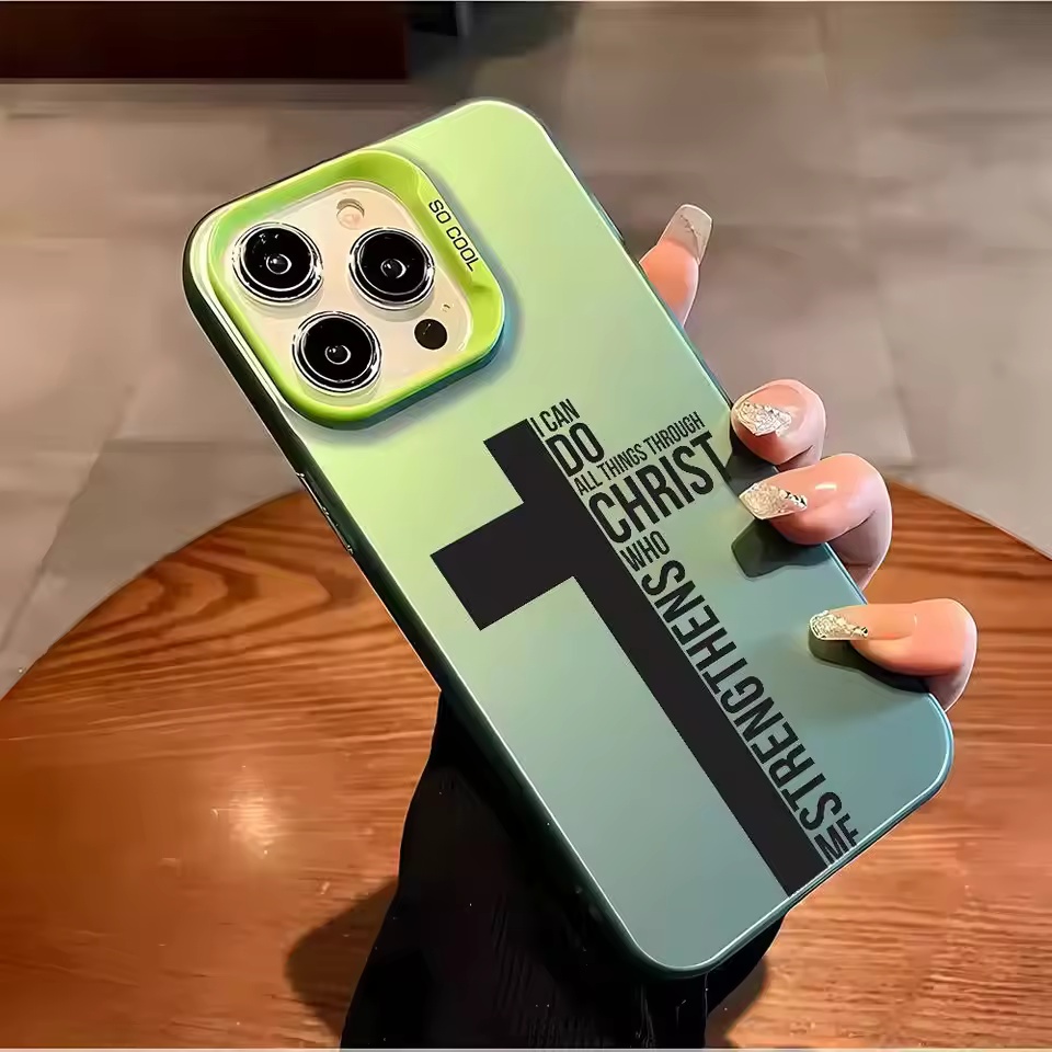 Anti-Fingerabdruck-Kreuz-Bibel – Phone Cases Apple Bewertung und Preis