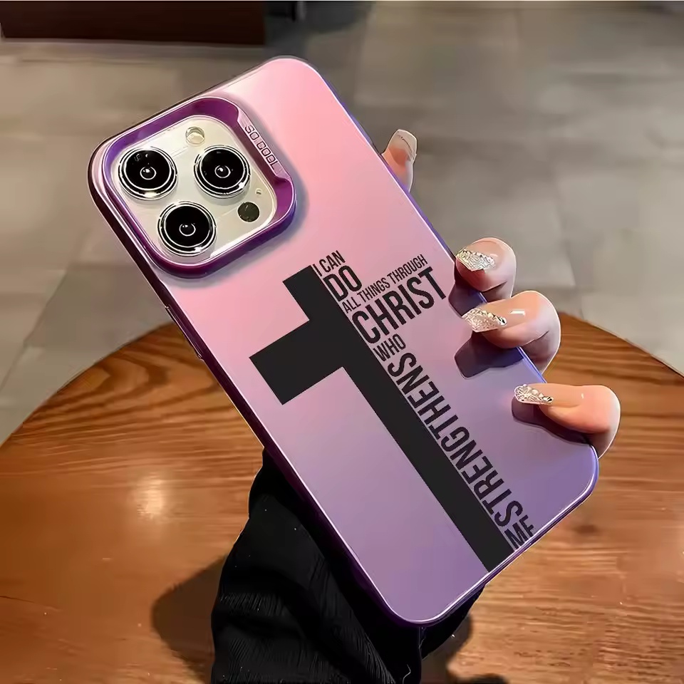 Anti-Fingerabdruck-Kreuz-Bibel – Phone Cases Apple Bewertung und Preis