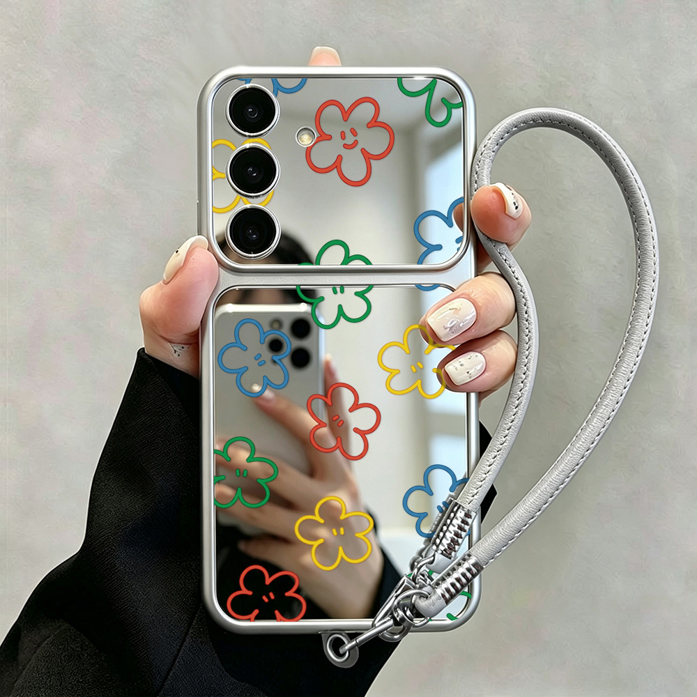 Make-up-Spiegel Blumen-Handyhü – Phone Cases Galaxy A16 5G Bewertung und Preis