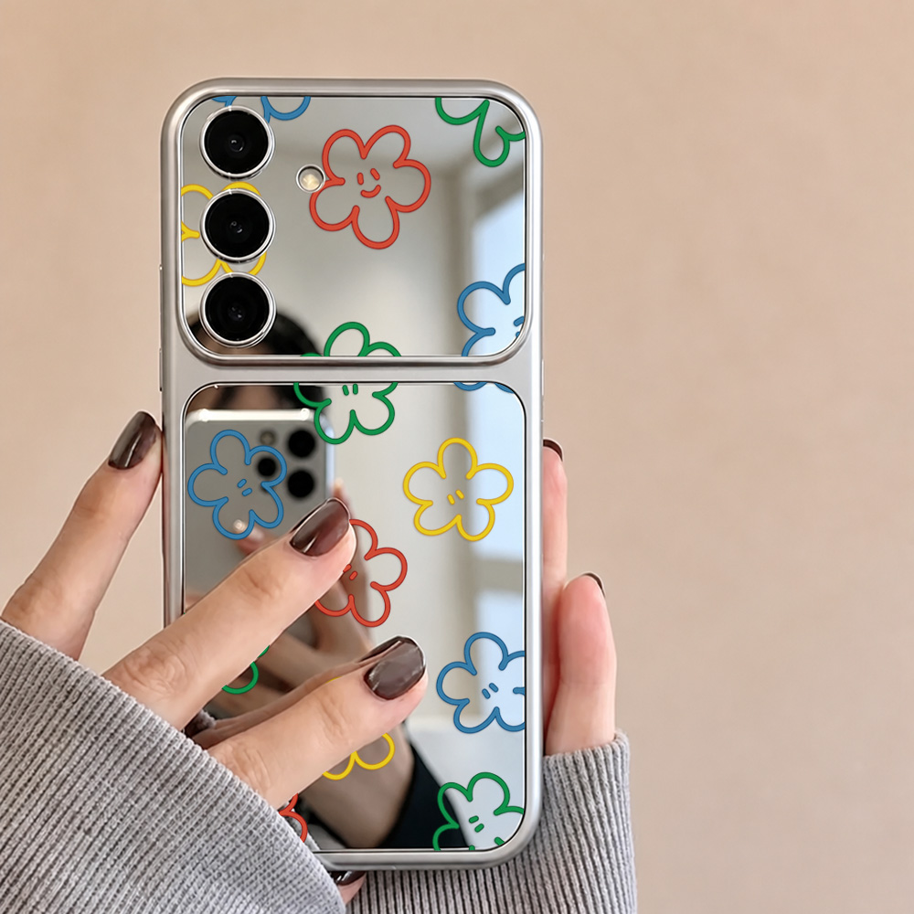Make-up-Spiegel Blumen-Handyhü – Phone Cases Galaxy A16 5G Bewertung und Preis