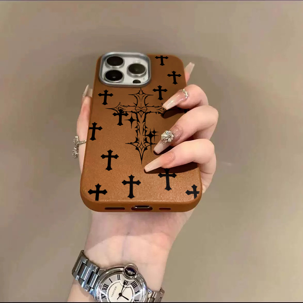 Christliches Kreuz-Design Hand – Phone Cases Leather Bewertung und Preis