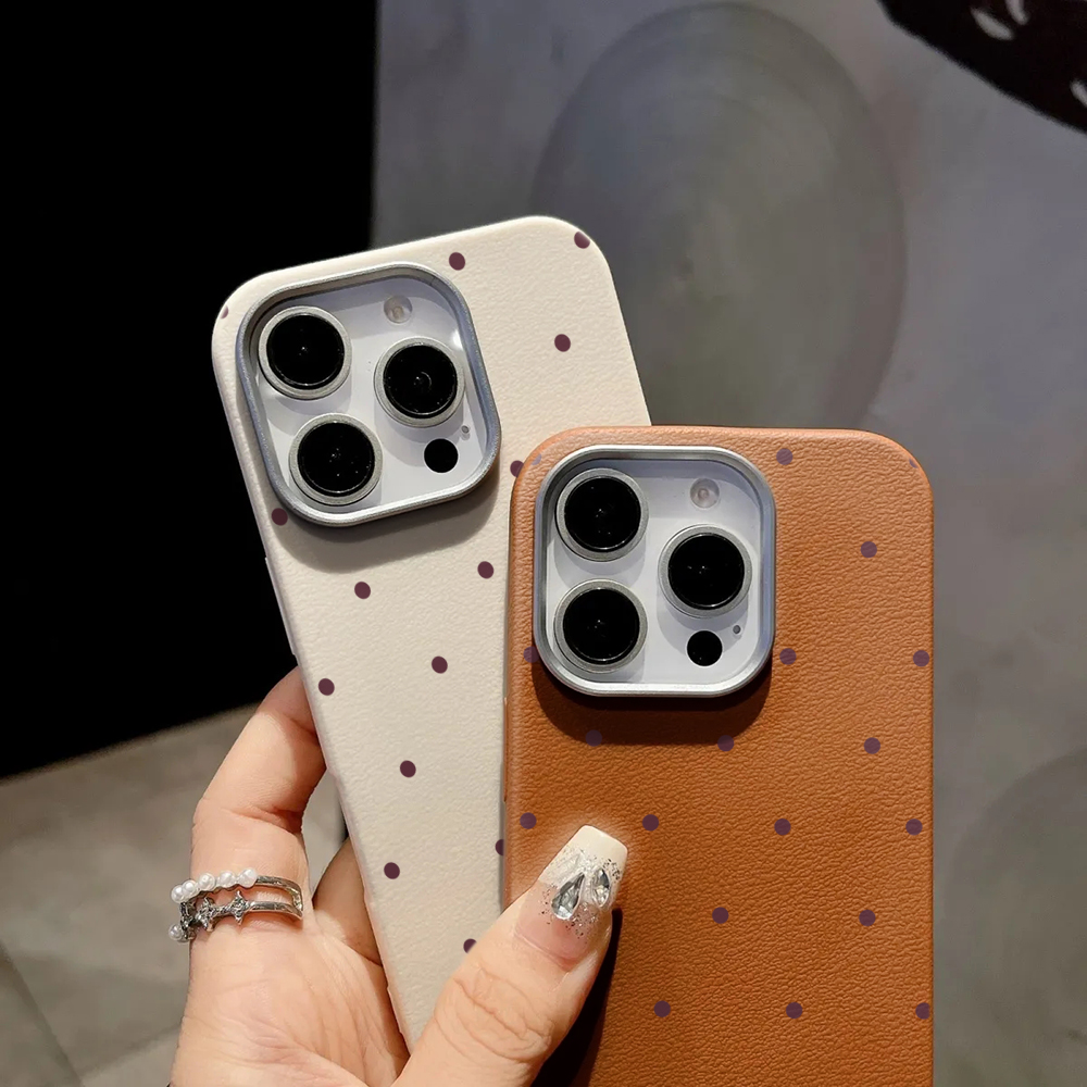 Kreative Einzigartige Polka-Do – Phone Cases Leather Bewertung und Preis