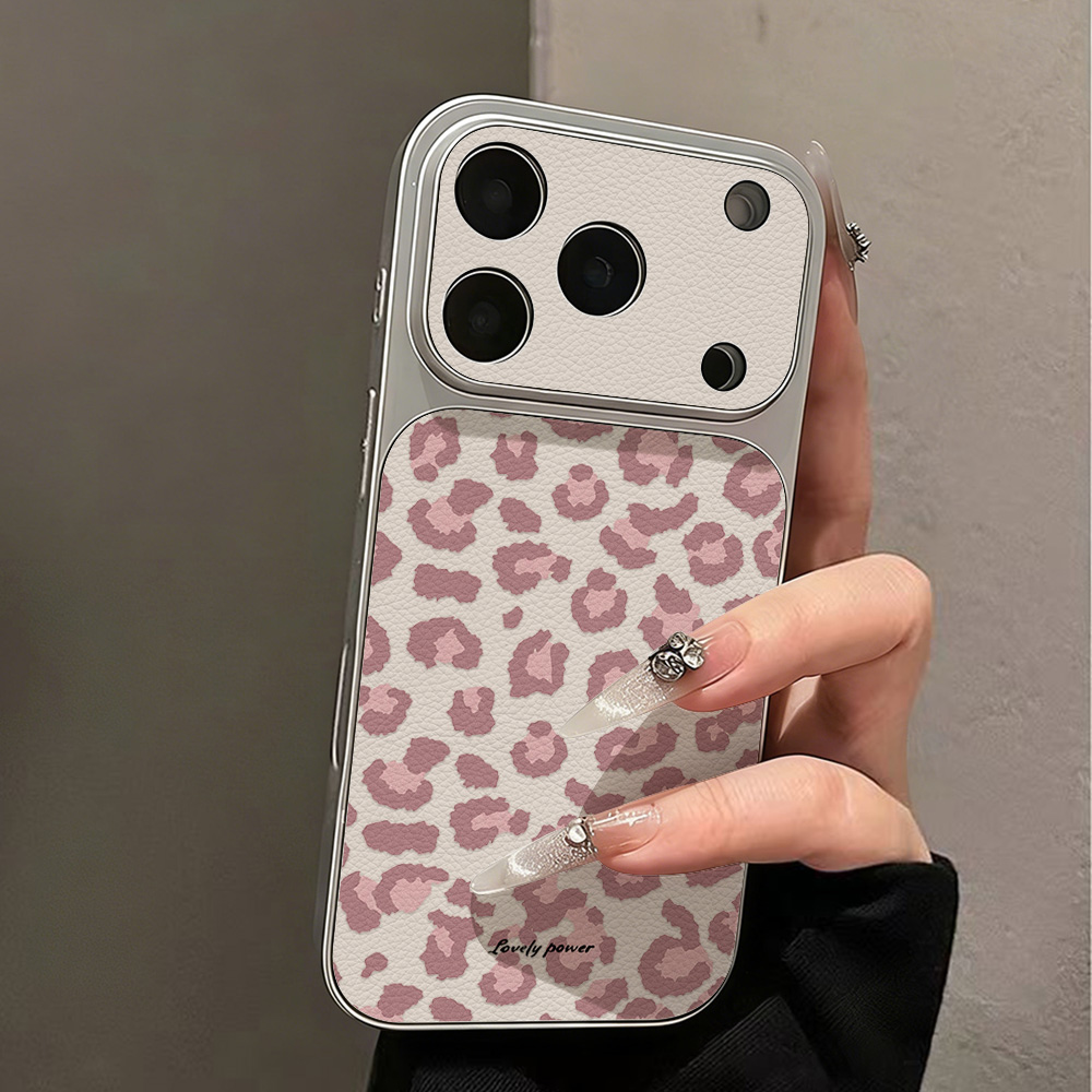 Rosa Leopardenmuster Leder Han – Phone Cases Leather Bewertung und Preis