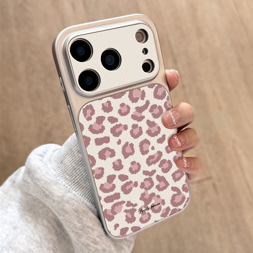 Rosa Leopardenmuster Leder Han – Phone Cases Leather Bewertung und Preis
