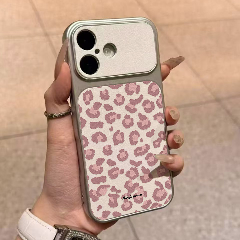 Rosa Leopardenmuster Leder Han – Phone Cases Leather Bewertung und Preis