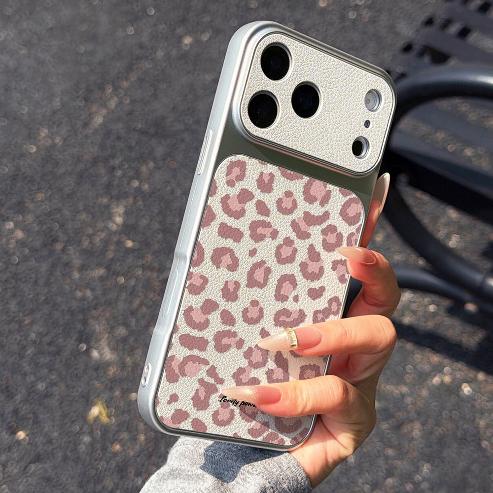 Rosa Leopardenmuster Leder Han – Phone Cases Leather Bewertung und Preis