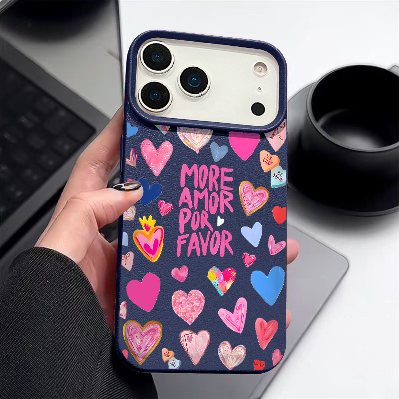 Herz-Print Weiche Handyhülle f – Phone Cases Leather Bewertung und Preis