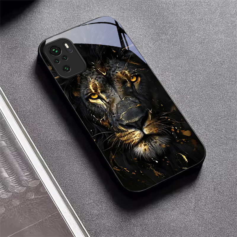 Löwe mit Gold-Schwarzem Glas H – Phone Cases Xiaomi Bewertung und Preis