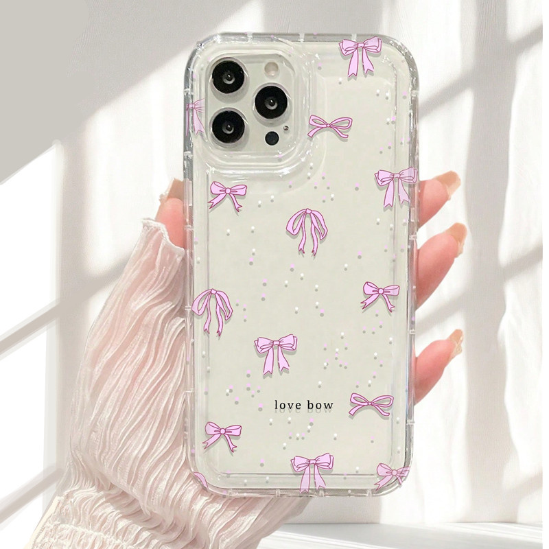 Bunte Schleifen-Print Transpar – Phone Cases Dior Bewertung und Preis