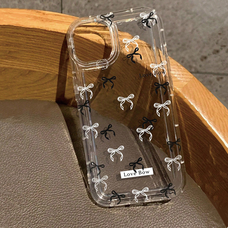 Bunte Schleifen-Print Transpar – Phone Cases Dior Bewertung und Preis