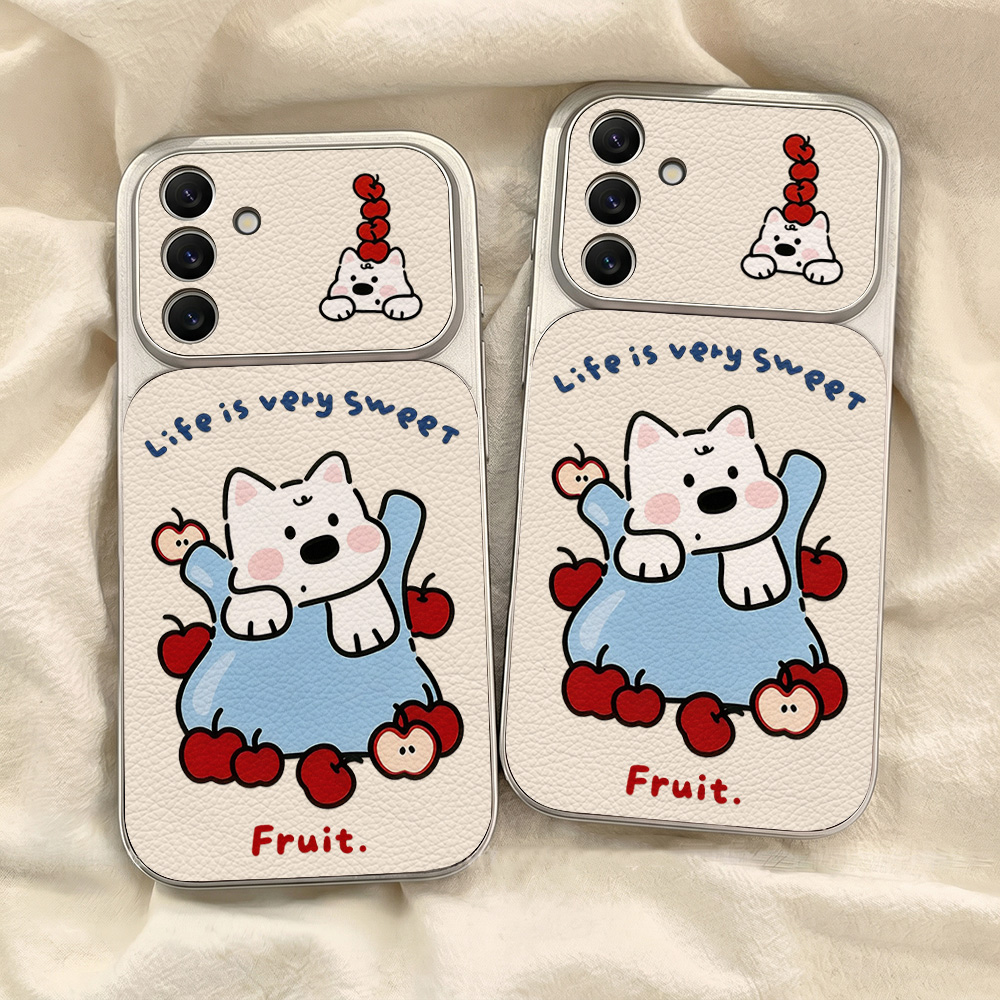 Niedliche Cartoon-Hunde-Handyh – Phone Cases Leather Bewertung und Preis