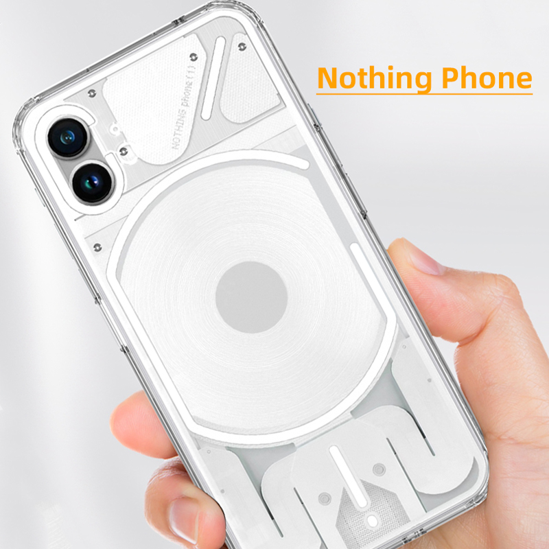 Nichts Telefon eins/nichts Tel – Transparent Thin Case Bewertung und Preis