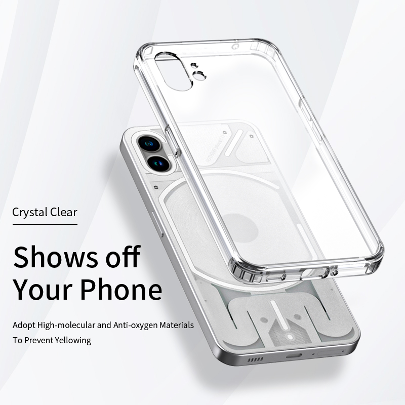 Nichts Telefon eins/nichts Tel – Transparent Thin Case Bewertung und Preis