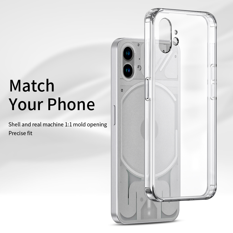 Nichts Telefon eins/nichts Tel – Transparent Thin Case Bewertung und Preis
