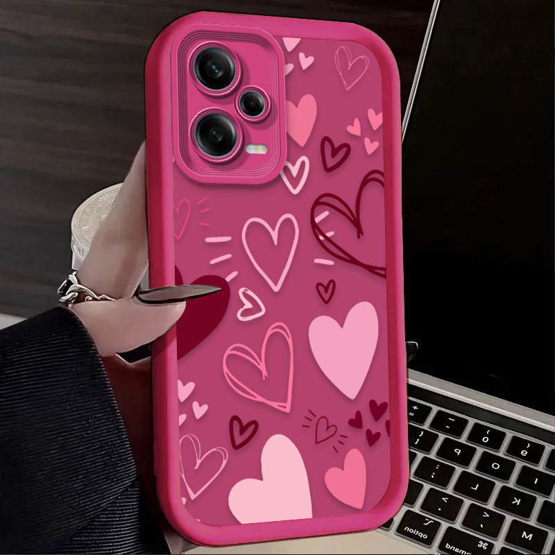 Rosa Herzförmige Handyhülle fü – Phone Cases Xiaomi Bewertung und Preis
