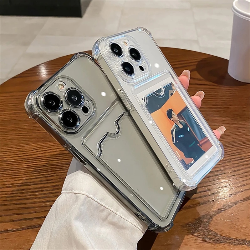 Transparente Kartensteckplatz- – Phone Cases With Wallet On Back Bewertung und Preis