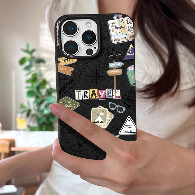 Reisekarten-Muster Handyhülle  – Phone Cases Leather Bewertung und Preis