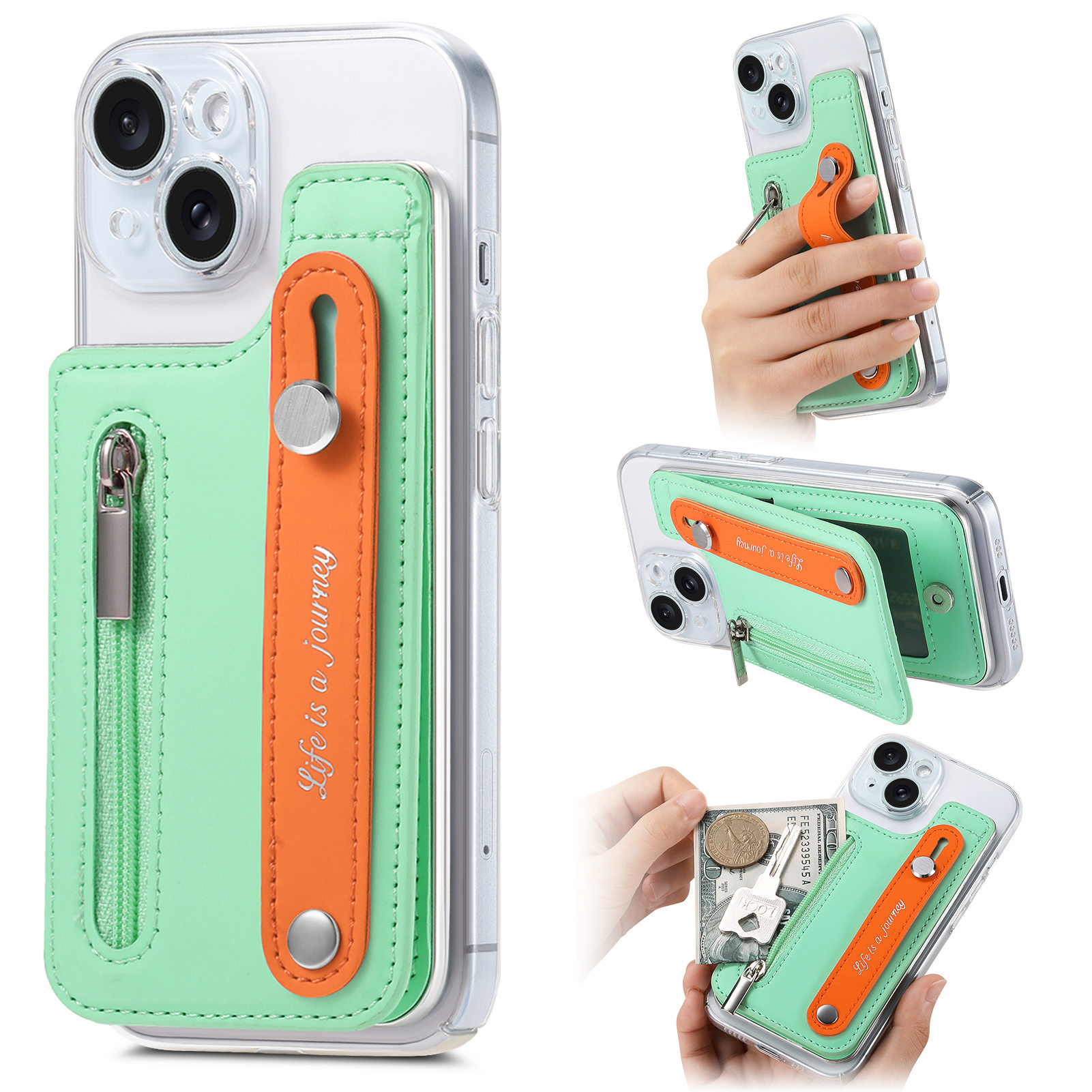 Reißverschlusskarten Solt Wall – Phone Cases With Wallet On Back Bewertung und Preis