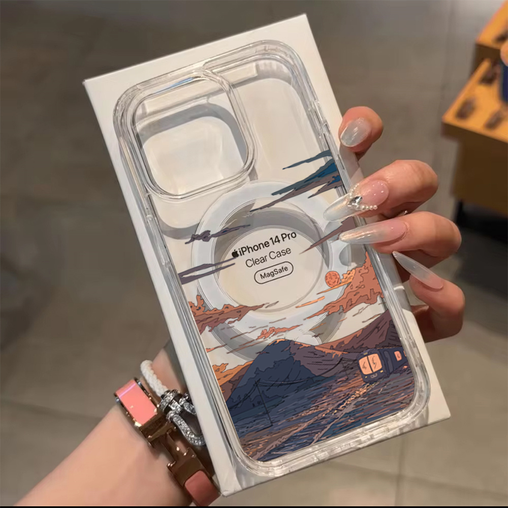 Sonnenuntergang-Muster Modisch – Phone Cases Iphone 17 Pro Bewertung und Preis