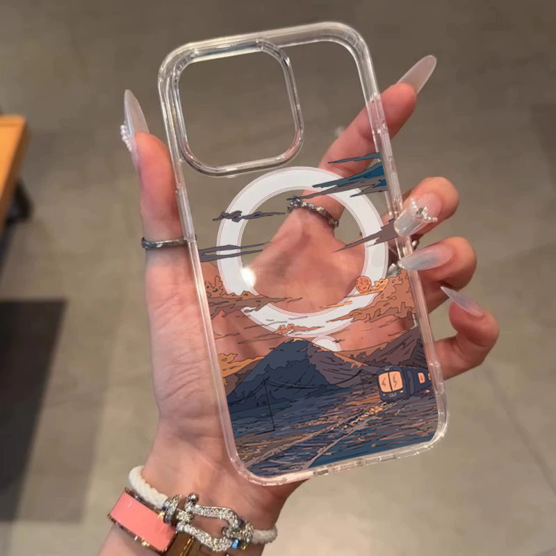 Sonnenuntergang-Muster Modisch – Phone Cases Iphone 17 Pro Bewertung und Preis